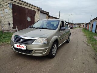 2011 Renault Logan I Рестайлинг, бежевый, 430000 рублей, вид 2