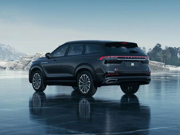 2026 Jaecoo J8, чёрный - вид 1