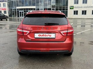 2018 Lada (ВАЗ) Vesta SW I, красный, 689000 рублей, вид 4