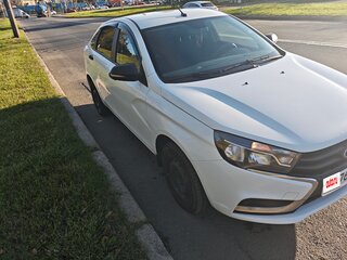 2021 Lada (ВАЗ) Vesta I, белый, 950000 рублей, вид 2