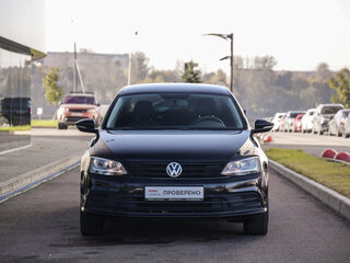 2016 Volkswagen Jetta VI Рестайлинг, чёрный, 1239777 рублей, вид 4