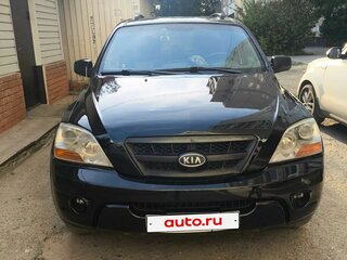 2009 Kia Sorento I Рестайлинг, чёрный, 800000 рублей, вид 1