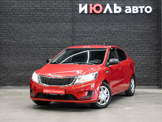 2012 Kia Rio III, красный, 810000 рублей, вид 1