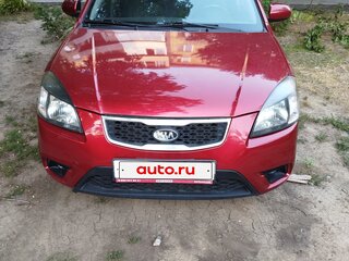 2009 Kia Rio II Рестайлинг, красный, 470000 рублей, вид 1
