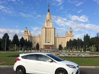 2012 Ford Focus III, белый, 930000 рублей, вид 3