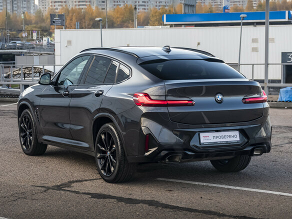 2021 BMW X4 20i II (G02) Рестайлинг, серый, 5679000 рублей - вид 8