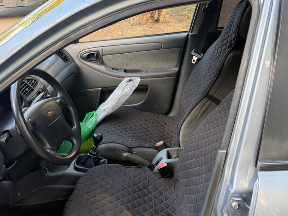 2009 Chevrolet Lanos I, серебристый, 140000 рублей - вид 10