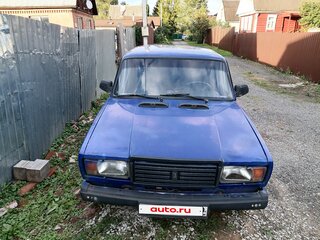 2007 Lada (ВАЗ) 2107, синий, 155000 рублей, вид 4