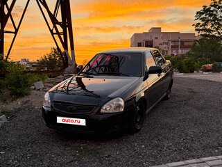 2011 Lada (ВАЗ) Priora I, чёрный, 495000 рублей, вид 2