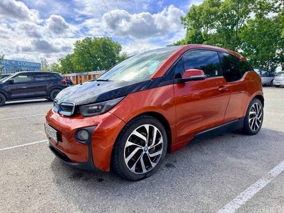 2014 BMW i3 REX 60Ah I (I01), оранжевый - вид 2