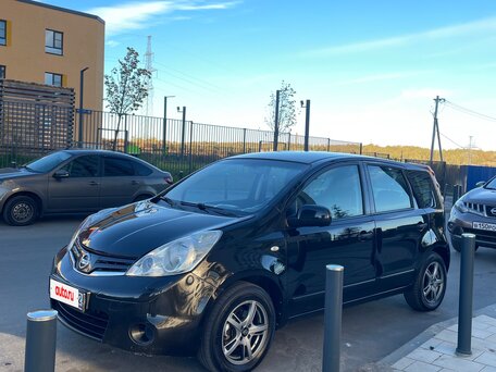 2011 Nissan Note I Рестайлинг, чёрный, 455000 рублей, вид 5