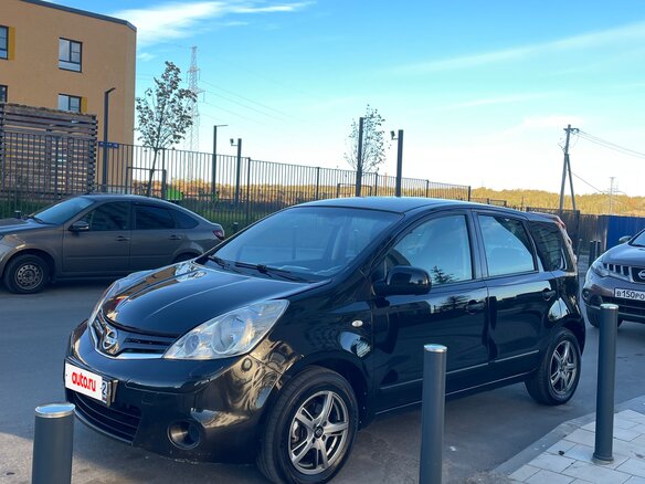 2011 Nissan Note I Рестайлинг, чёрный, 445000 рублей - вид 4