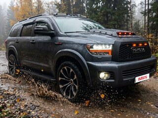 2008 Toyota Sequoia II, серый, 4100000 рублей, вид 1