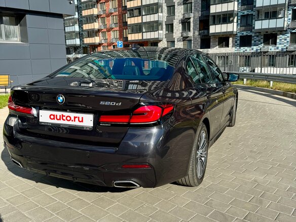 2018 BMW 5 серии 520d VII (G30/G31/G38), серый - вид 12