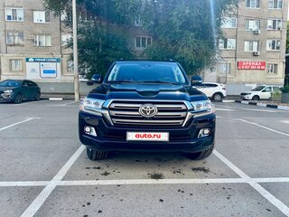 2016 Toyota Land Cruiser 200 Series Рестайлинг 2, чёрный, 6300000 рублей, вид 2