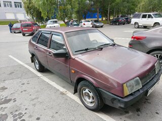 2003 Lada (ВАЗ) 21093i, красный, 92000 рублей, вид 2