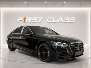 2026 Mercedes-Benz S-Класс 580 Long 4MATIC VII (W223) Рестайлинг, чёрный, 30550000 рублей, вид 1