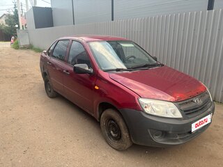 2013 Lada (ВАЗ) Granta I, красный, 130000 рублей, вид 2