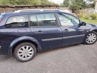 2007 Renault Megane II Рестайлинг, синий, 370000 рублей, вид 2