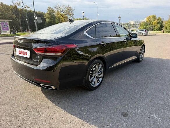 2017 Genesis G80 I, чёрный, 1699000 рублей - вид 3