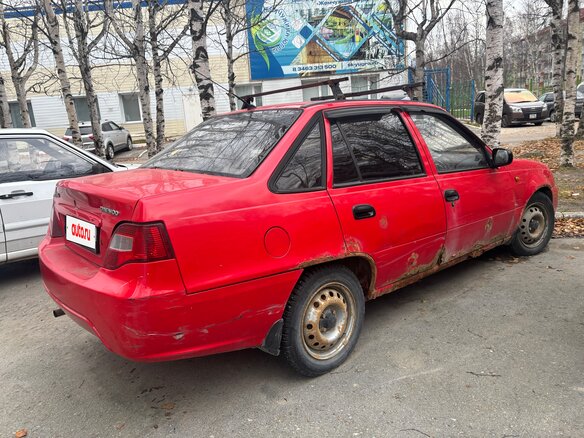 2010 Daewoo Nexia I Рестайлинг, красный, 55000 рублей - вид 4