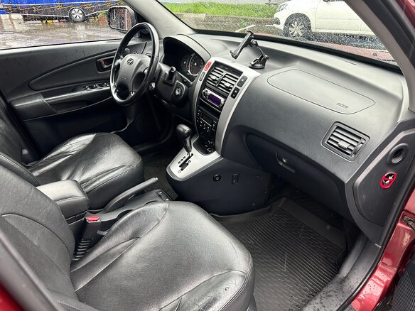2006 Hyundai Tucson I, красный, 695000 рублей - вид 6