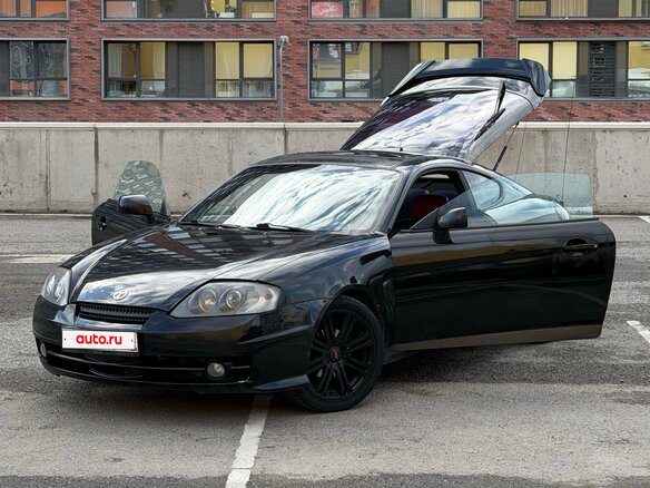 2004 Hyundai Tiburon II (GK), чёрный