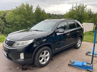 2013 Kia Sorento II Рестайлинг, чёрный, 1200000 рублей, вид 1