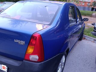 2007 Renault Logan I, синий, 270000 рублей, вид 2