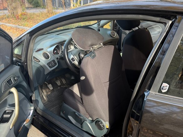 2009 Ford Fiesta Mk6, чёрный, 649000 рублей - вид 7