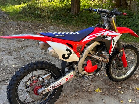 2018 Honda CRF 450R, красный, 410000 рублей, вид 4