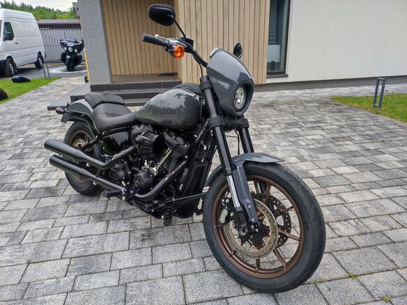 2022 Harley-Davidson Low Rider, серый, 1507680 рублей - вид 4