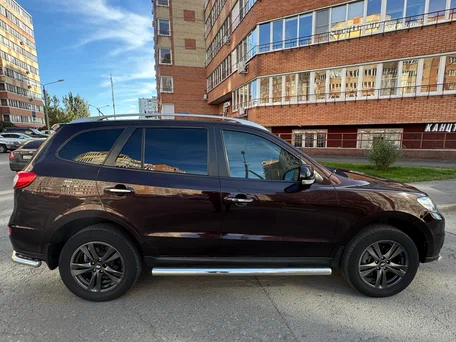 2011 Hyundai Santa Fe II Рестайлинг, пурпурный, 1750000 рублей, вид 4
