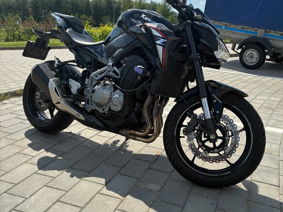 2017 Kawasaki Z 900, чёрный, 680000 рублей - вид 3