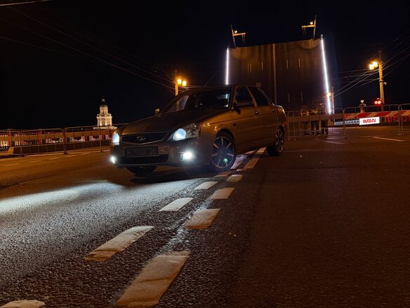 2015 Lada (ВАЗ) Priora I Рестайлинг, коричневый