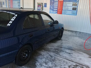 2007 Hyundai Accent ТагАЗ II, синий, 300000 рублей, вид 1