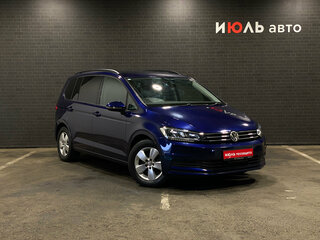 2016 Volkswagen Touran II, синий, 1475000 рублей, вид 3