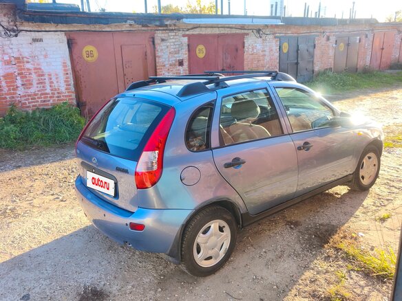 2007 Lada (ВАЗ) Kalina I, голубой, 166000 рублей