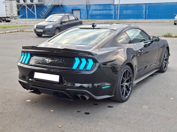 2022 Ford Mustang VI Рестайлинг, чёрный, 3480000 рублей - вид 18