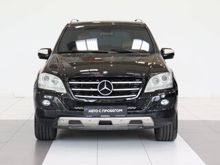 2010 Mercedes-Benz M-Класс 350 II (W164) Рестайлинг, чёрный, 1038000 рублей, вид 2