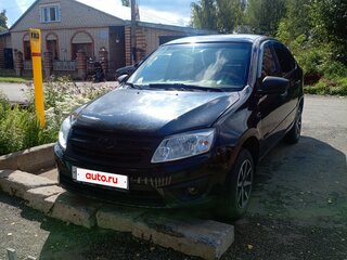 2014 Lada (ВАЗ) Granta I, чёрный, 310000 рублей, вид 1
