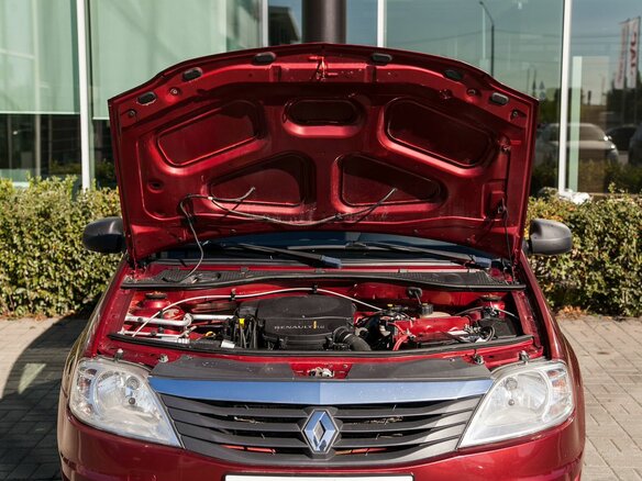 2011 Renault Logan I Рестайлинг, красный - вид 24
