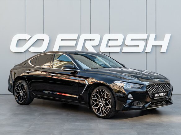 2018 Genesis G70 I, чёрный