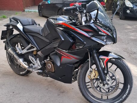 2016 Bajaj Pulsar RS 200, чёрный, 260000 рублей, вид 1