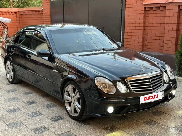 2003 Mercedes-Benz E-Класс 240 III (W211, S211), чёрный, 770000 рублей - вид 2