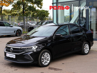 2022 Volkswagen Polo VI, чёрный, 1609000 рублей, вид 1