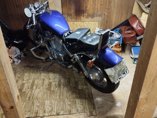 1991 Suzuki Intruder VS 1400, синий, 450000 рублей, вид 5