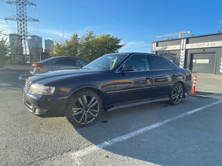 1999 Toyota Chaser VI (X100) Рестайлинг, синий, 800000 рублей, вид 1