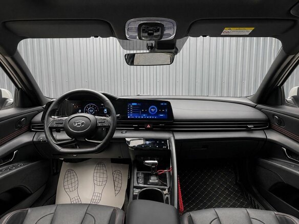 2022 Hyundai Elantra VII (CN7), белый, 1886000 рублей - вид 12