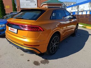 2021 Audi Q8 45 TDI I (4M), оранжевый, 7000000 рублей, вид 3
